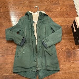 Sherpa Lined Cargo Jacket
